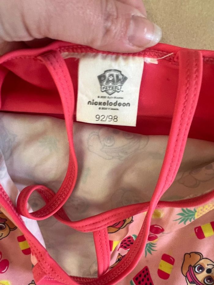 Maillot de pain pat patrouille et sirène Primark taille 3 ans - photo numéro 2