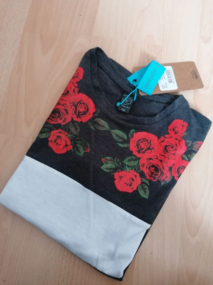 T-shirt 12 ans Rivaldi Black neuf avec étiquette - photo numéro 7