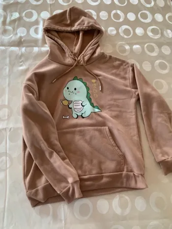 Sweat marron dinosaure 🦖