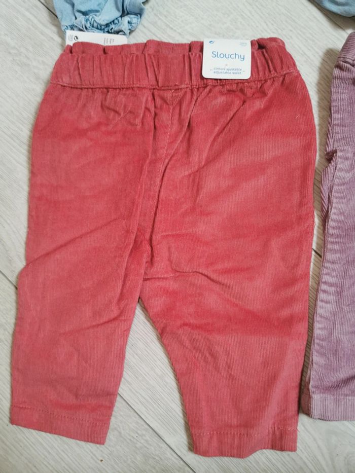 Lot de 7 pantalons 6 mois - photo numéro 3
