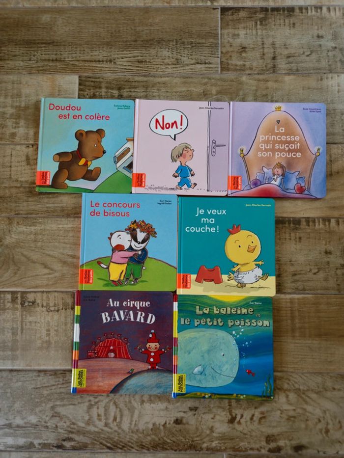 Lot de 7 livres les belles histoires des tout-petits / petits