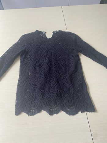 Haut transparent Zara