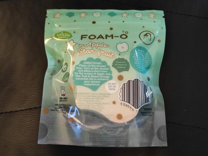 Shower Steamer - FOAM-O  -  Coquillage pour la douche - photo numéro 2