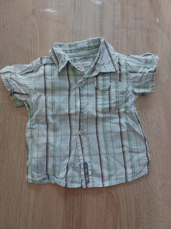 Chemise manches courtes