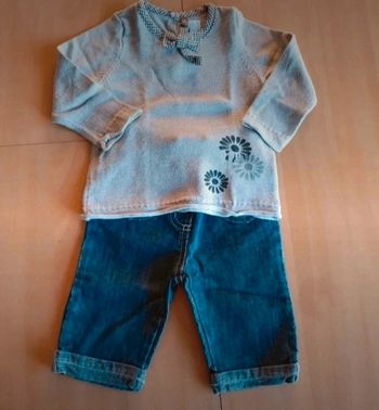 Ensemble fille 6 mois