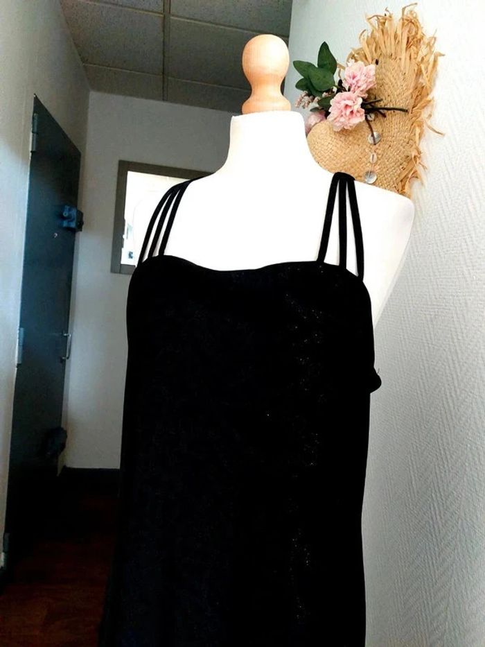 Magnifique robe de longue vintage 90's Yessica, taille 40 - photo numéro 7