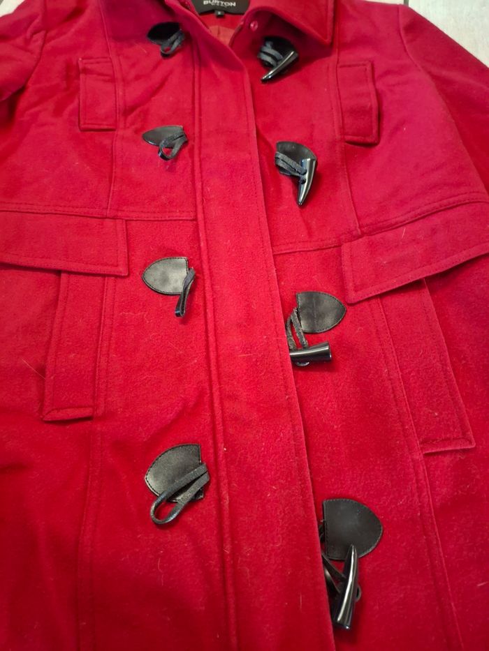 Dufflecoat rouge/bordeaux - photo numéro 2