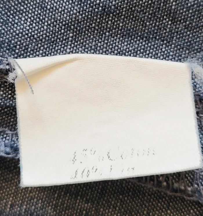 Veste en jean légère bleue Yugane Taille 40 42 - photo numéro 12