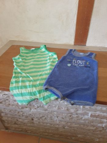 Deux bodies short été