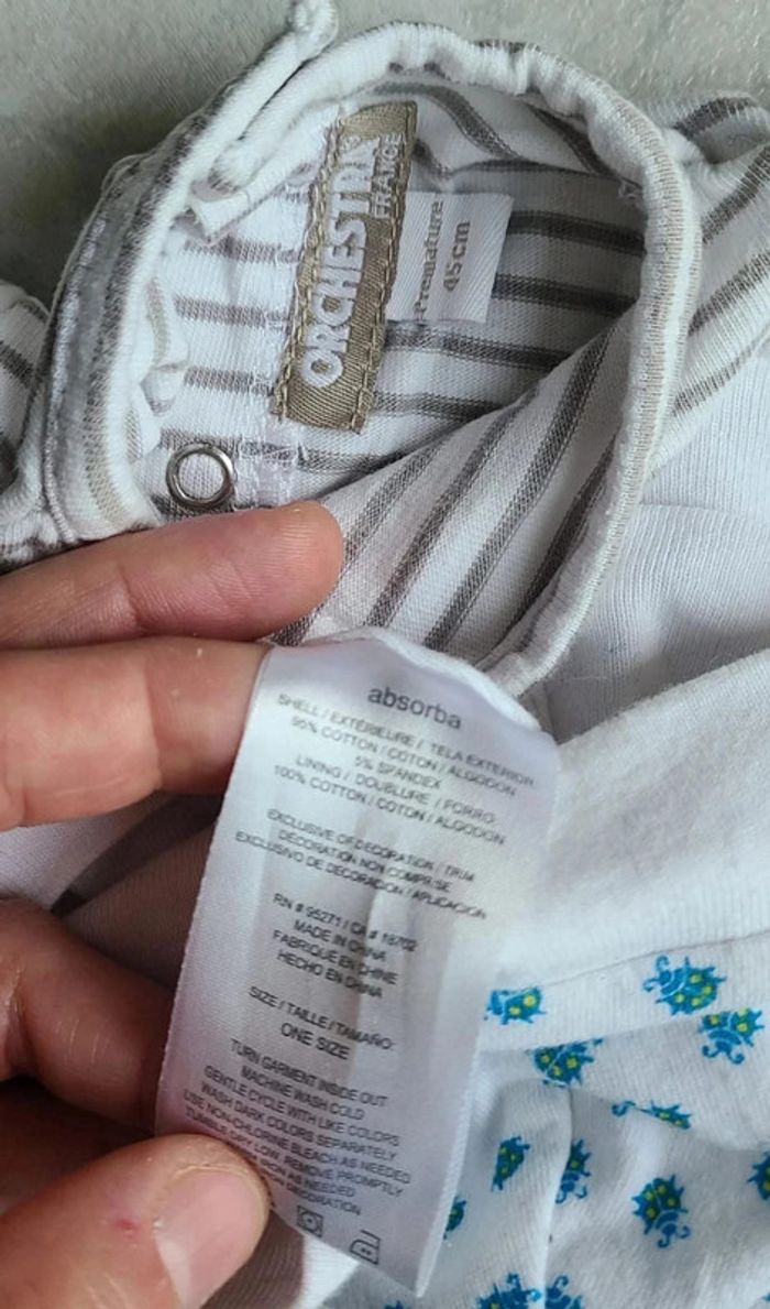 Lot 1 mois 56cm catimini - photo numéro 9