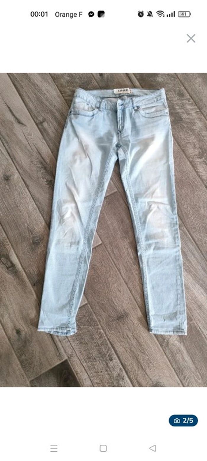 Jean femme kaporal à strass - photo numéro 4