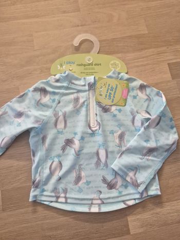 Tee-shirt anti-UV 12 mois iPlay Green Sprouts