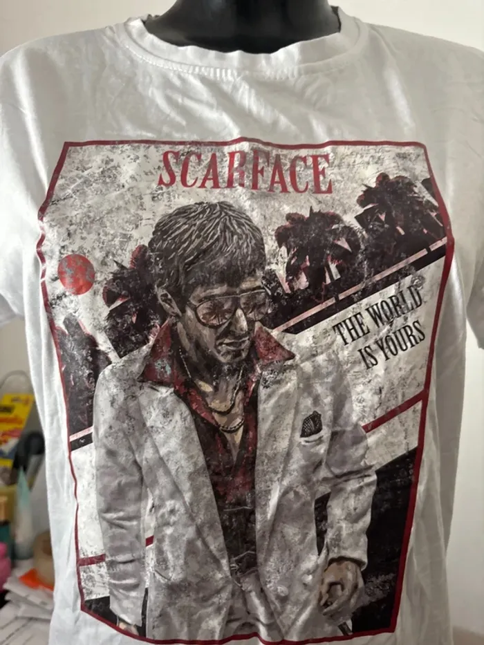 T-shirt Scarface 481 - photo numéro 2