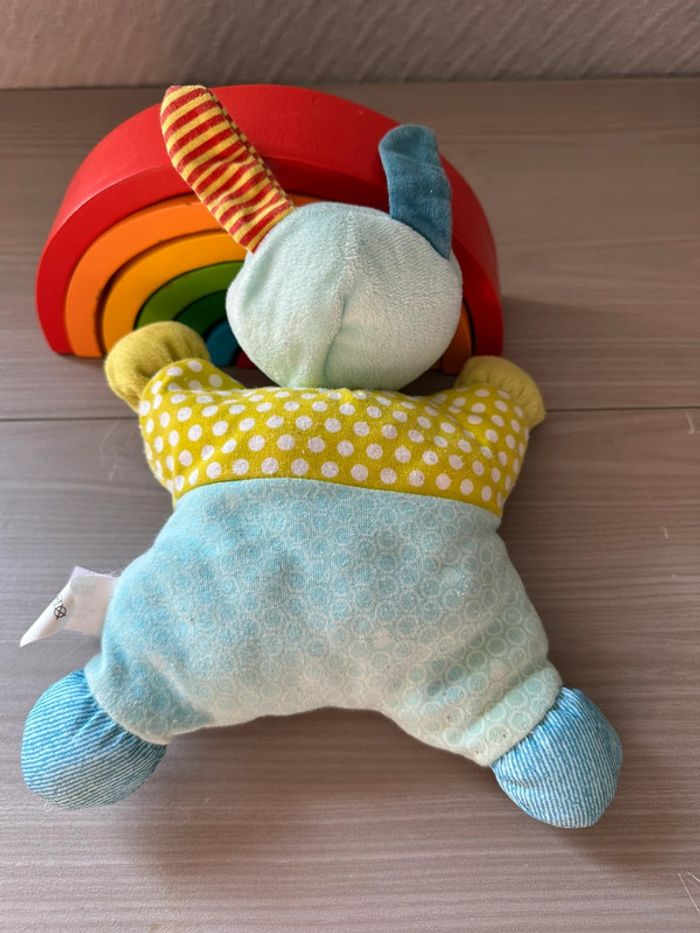 Doudou lapin pommette - photo numéro 2