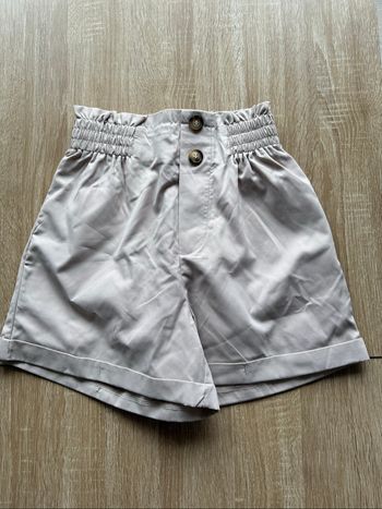 Short taille haute beige Shein taille 34 XS