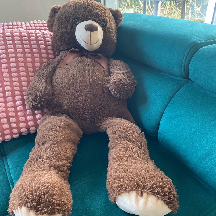 Ours en peluche marron