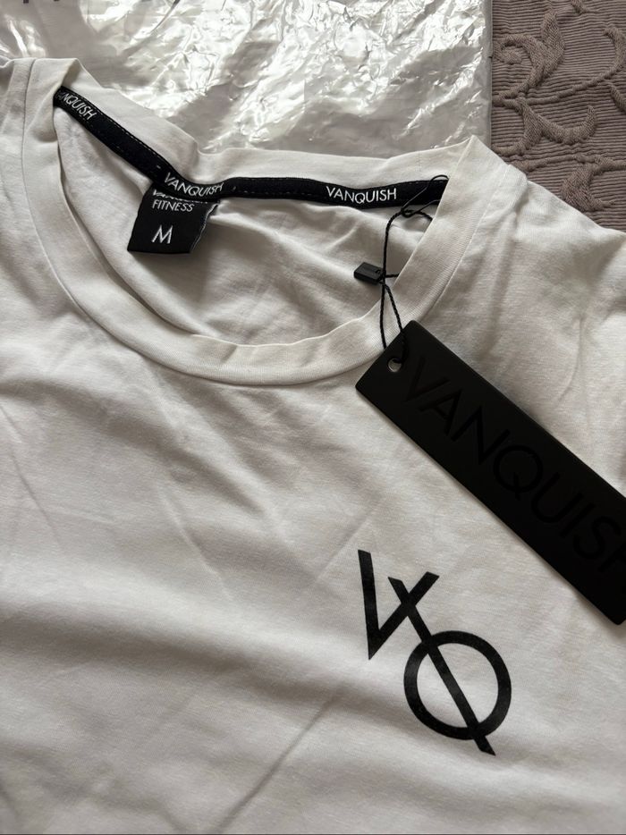 Lot de T-shirt Vanquish Slim fit Fitness Musculation - photo numéro 4
