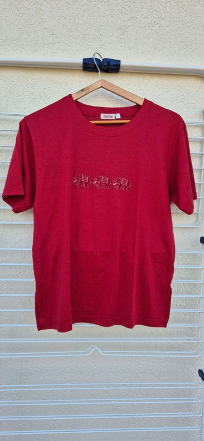 Tee-shirt fantaisie motif éléphants.