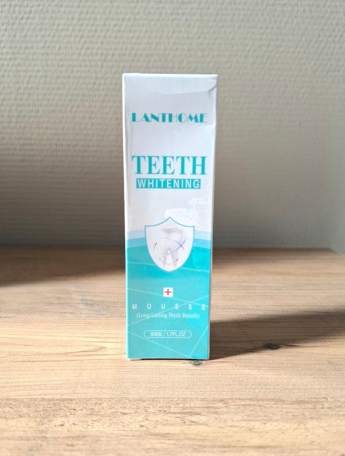 Dentifrice Mousse Blanchissant