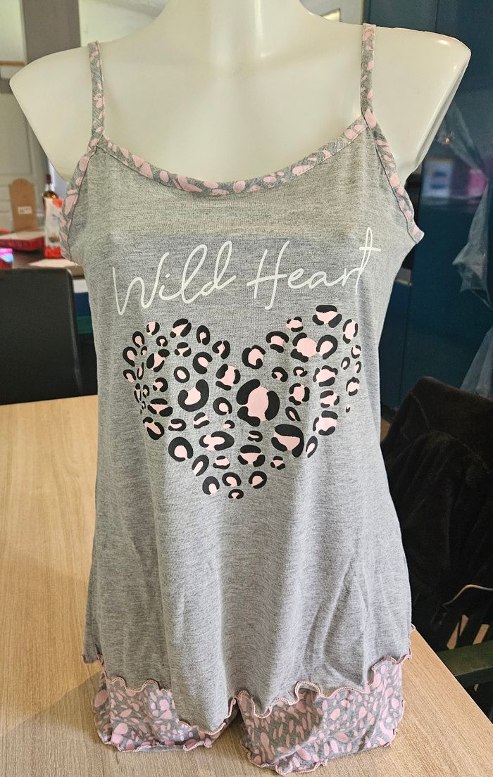 🔥 pyjama femme "Wild Heart"- taille M