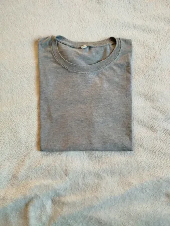 T-shirt femme gris taille M
