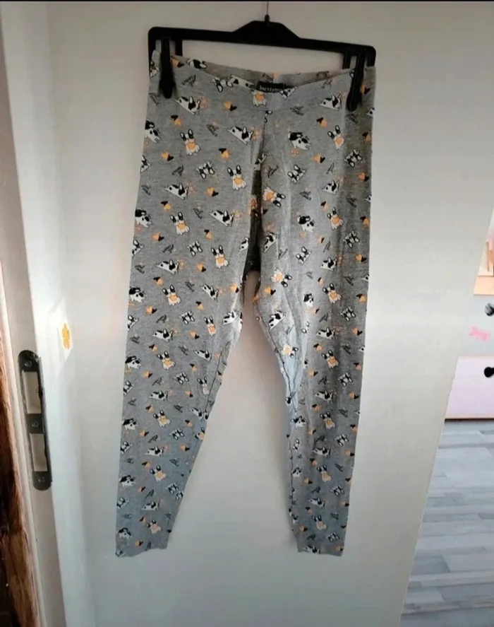 Lot 3 leggings long + 1 leggings 3/4 en 12 ans - photo numéro 4