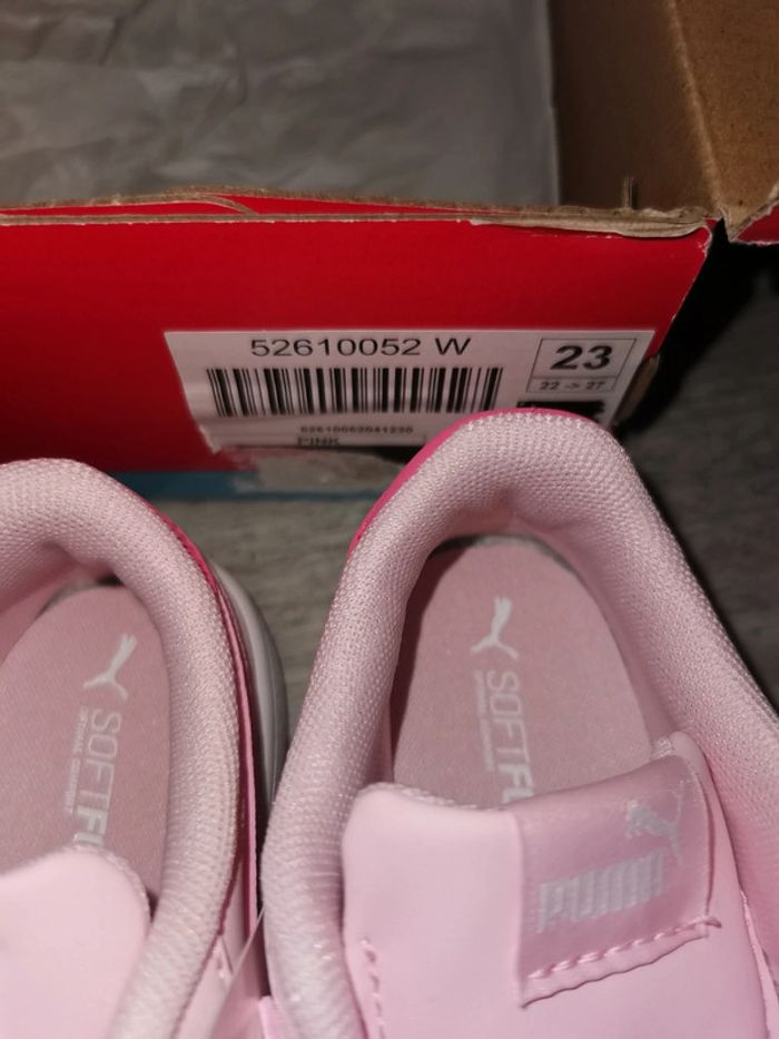 Baskets file puma pointure 23 neuves - photo numéro 3