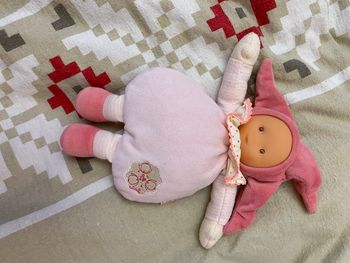 Poupée Lutin Rose Fleur de Coton Corolle