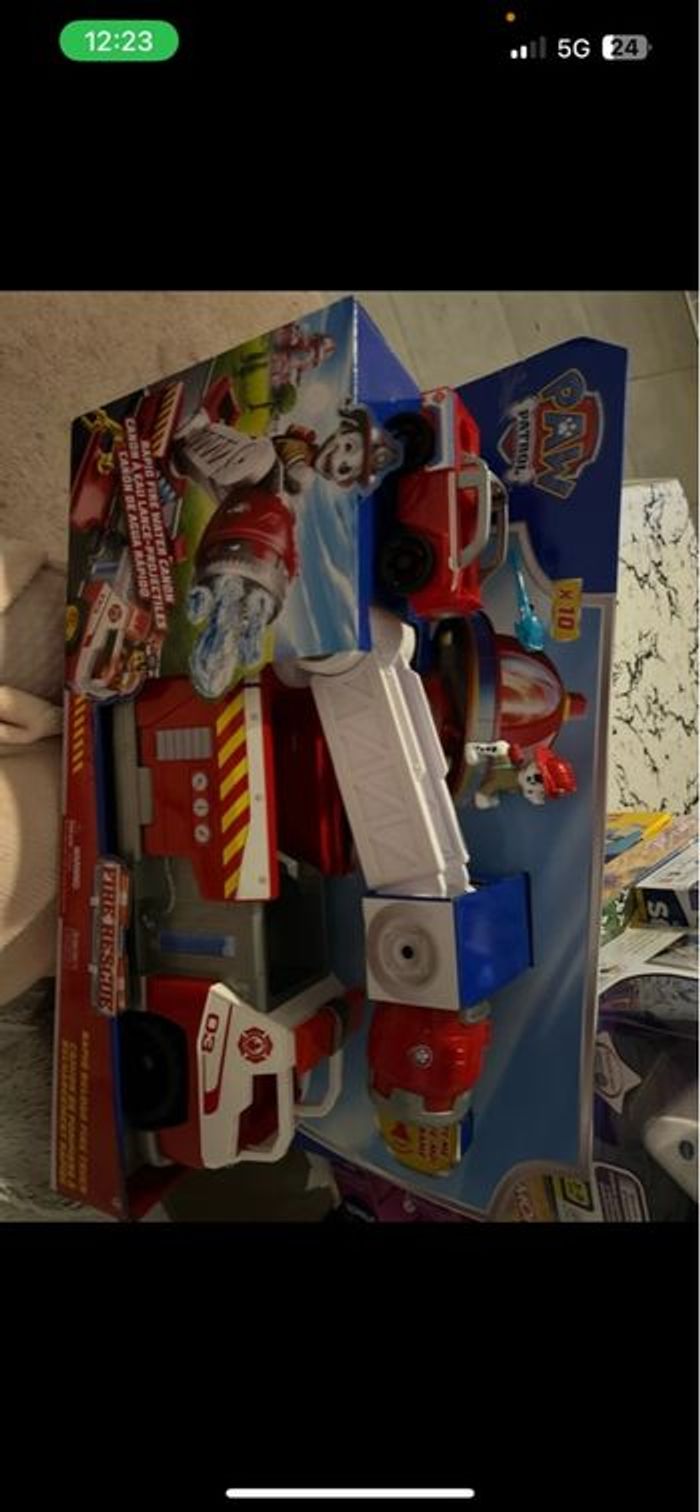 Camion pompier paw patrol - photo numéro 3