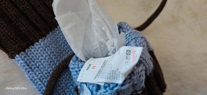 Moufles Gants laine Jacadi Taille 1 - photo numéro 3