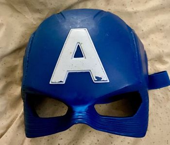 Masque Avenger couleur bleu