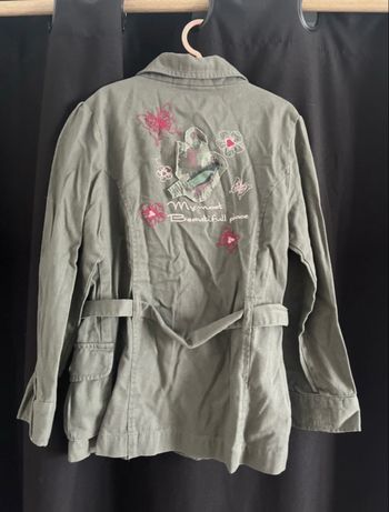 Trench  fille kaki