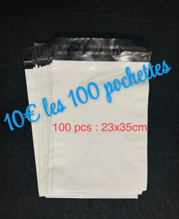 100 Sachets/Enveloppes Colis 23x35cm