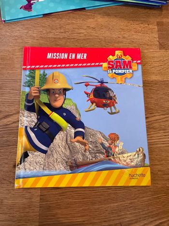 Livre Sam le pompier Mission en mer