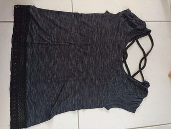 T shirt dos corde femme taille S