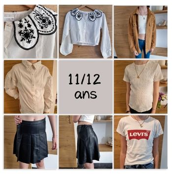 Lot de vêtements 
Taille 11/12 ans
Très bon état