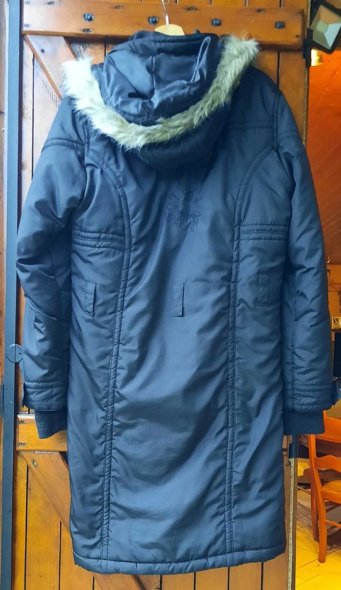 Manteau femme long noir Missy, taille L - photo numéro 2