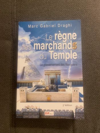 Livre le règne des marchands du temple / le gouvernement des banquiers