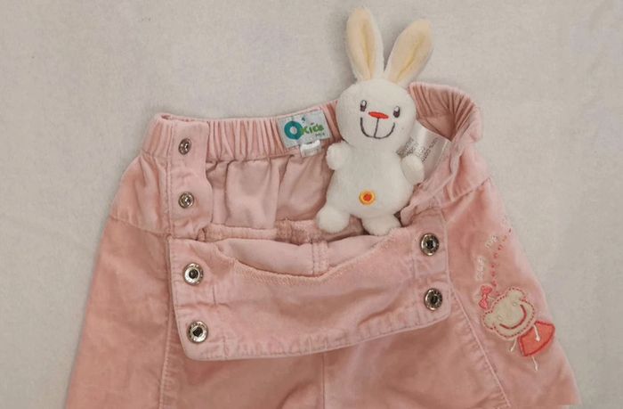 Ensemble 👣 3pieces,  pull  dpam,  pantalon  velours  okide, bodie col  claudine tao,  6mois/67cm - photo numéro 8