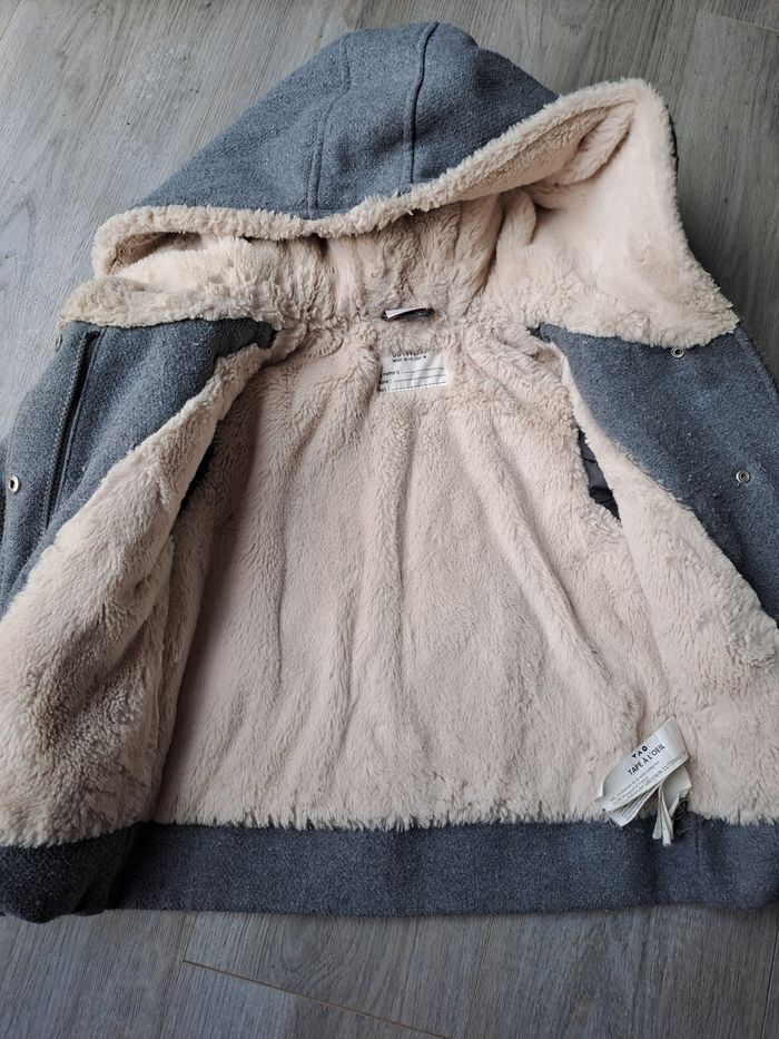 Manteau fourré fille taille 4 ans Tape à l'œil - photo numéro 2