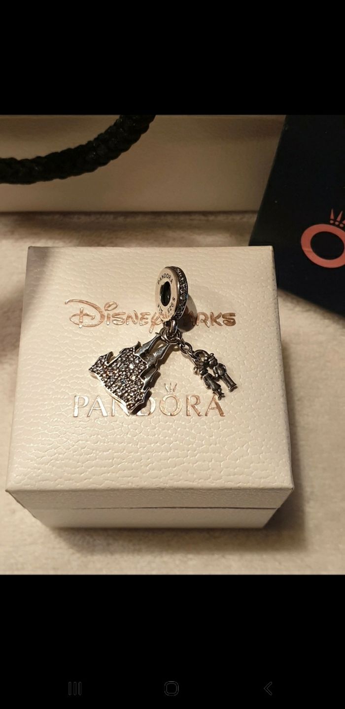Charm Pandora >< Disney double pendant "Couple Eternel" - Edition Limitée