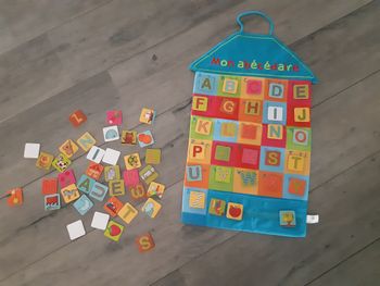 Abécédaire en tissu