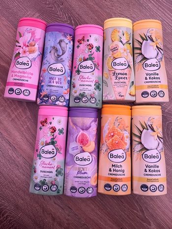 Lot 9 gels douche DM neufs 