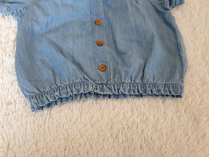 Chemise / Haut jeans boutonné - T92 - C&A - photo numéro 2