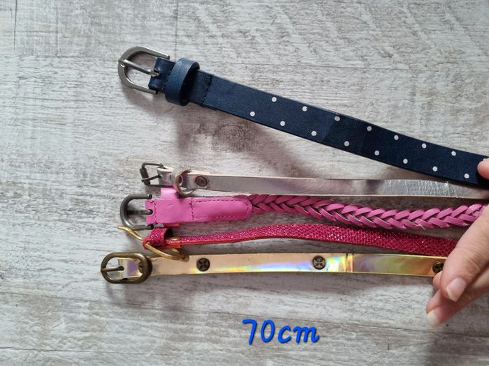 Lot ceinture 70 cm - photo numéro 2