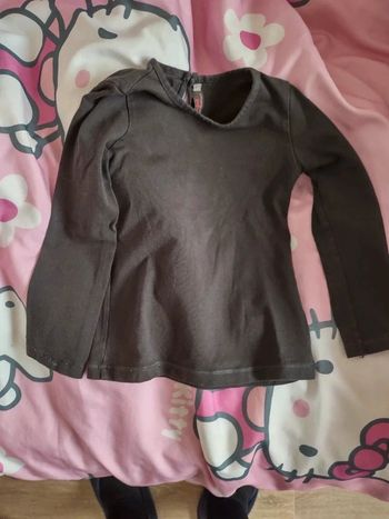 Tee-shirt gris foncé Catimini