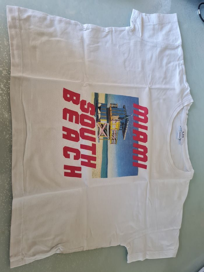 Tee-shirt court la halle 12 ans