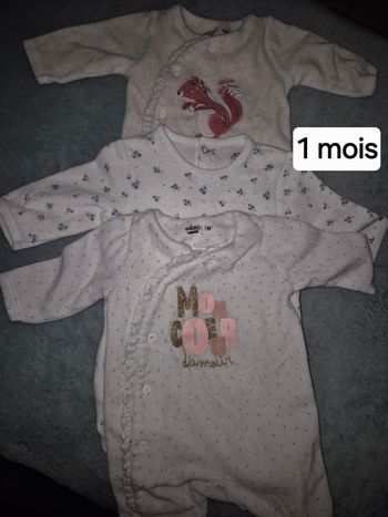 3 pyjamas fille 