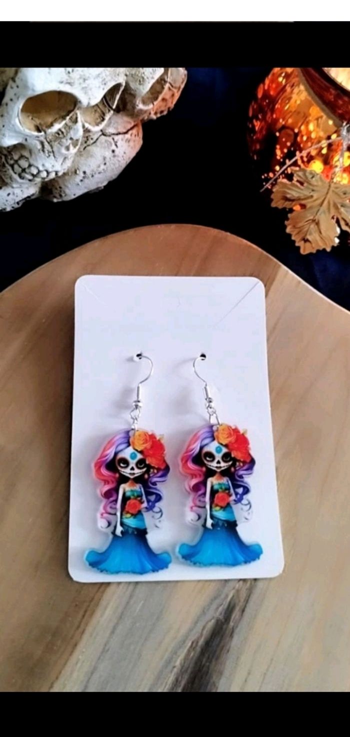 Boucles d'oreilles neuves pour Halloween 🎃