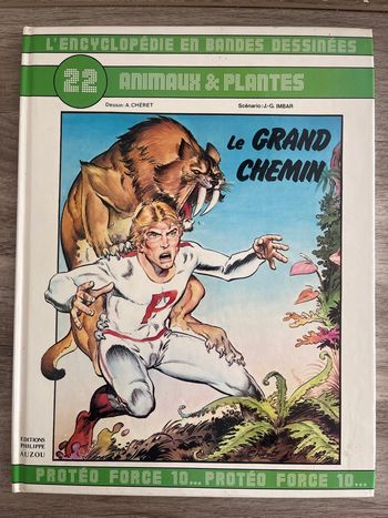 Encyclopédie en bande dessinée « Animaux et plantes »
